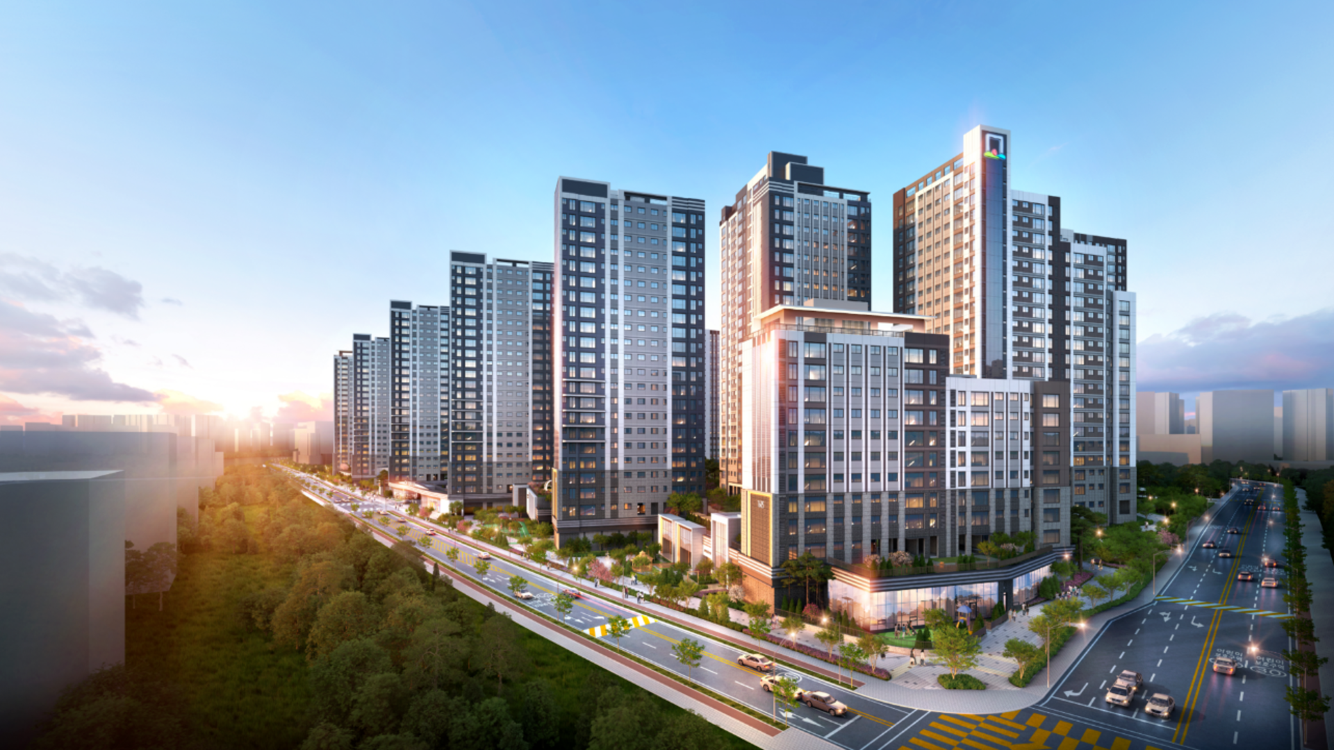 검단센트레빌 전경